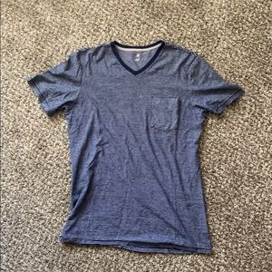 Blue striped T-shirt